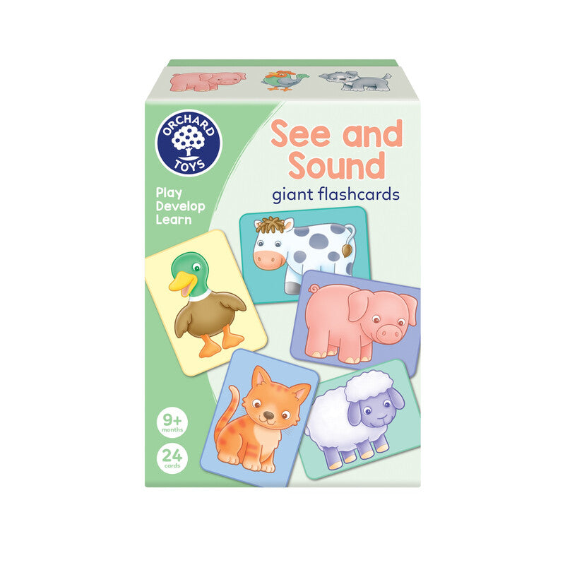 Orchard Toys See and Sound Giant Flashcards MegaBDM