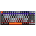MACHENIKE K500A-B84 75% Wired Keyboard, QWERTY US Layout, Red Switch LED Backlit Light Gray MegaBDM