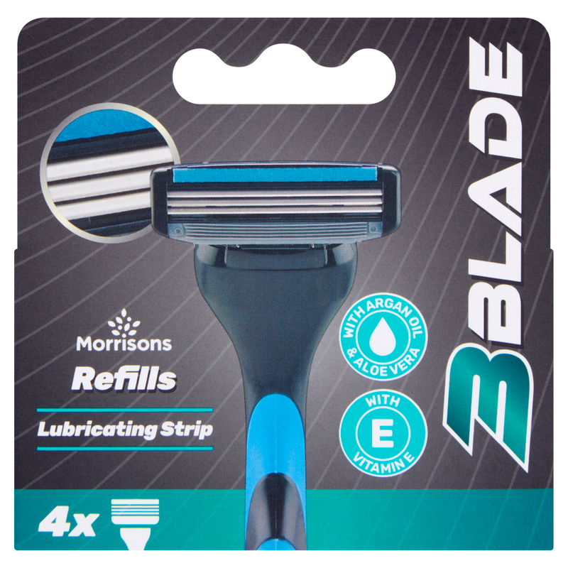 Morrisons Refills Lubricating Strip 3 Blade MegaBDM