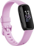 Google Fitbit Inspire 3 Fitness Tracker – Lilac Bliss Band, Black Case MegaBDM