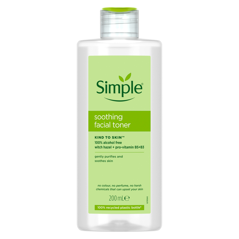 Simple Kind to Skin Soothing Facial Toner 200ml MegaBDM