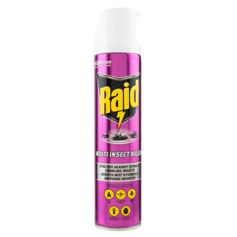 Raid Multi Insect Killer Aerosol 300ml MegaBDM