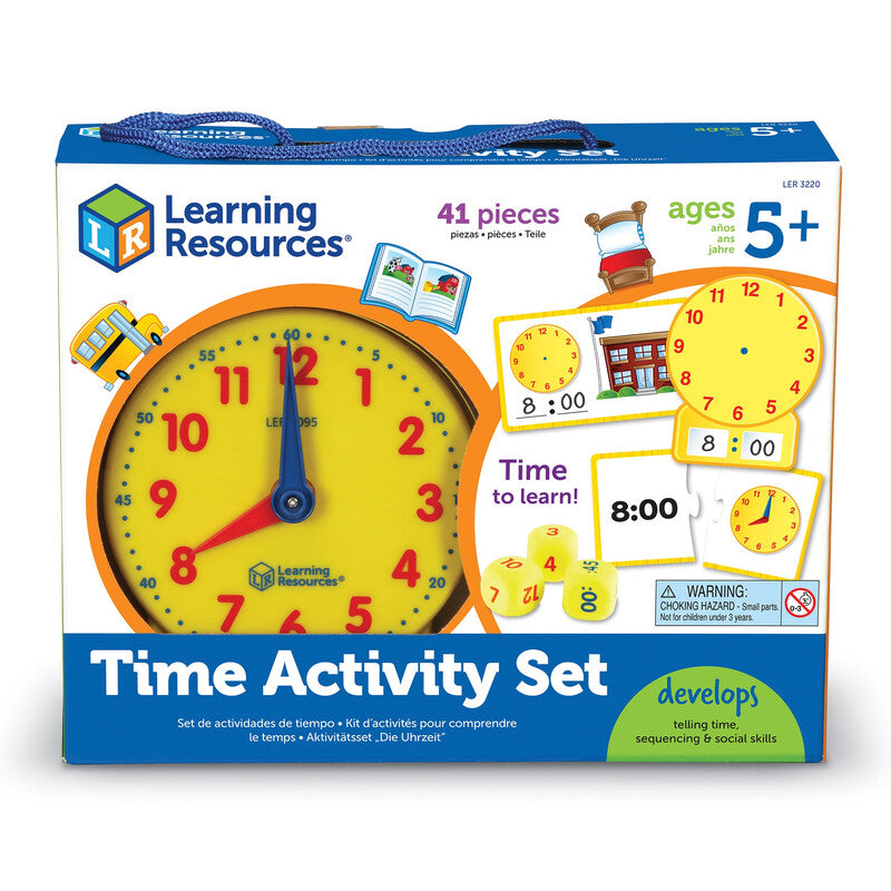 Learning Resources Time Activity Set MegaBDM