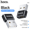 HOCO UA6 USB-A to USB-C Adapter - Black MegaBDM