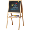 Casdon 2 in 1 Blackboard & Whiteboard Wooden Easel MegaBDM