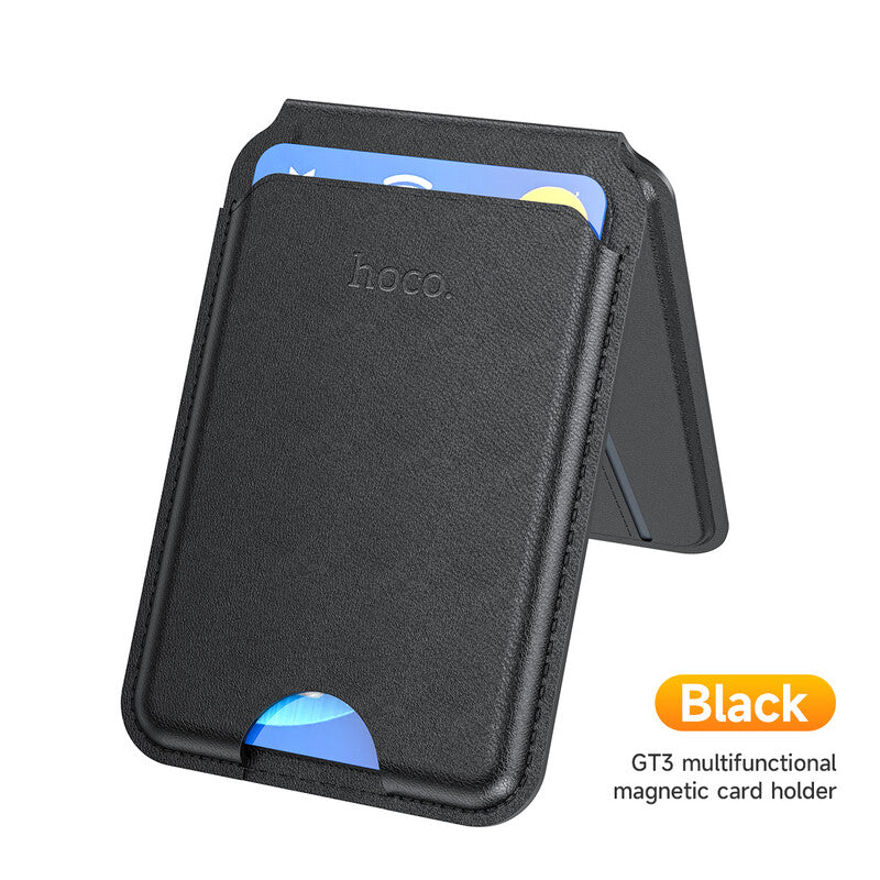 GT3 Idol Multifunctional Magnetic Card Holder - Black MegaBDM