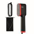 Tower Ceraglide Handheld Garment Steamer with Ceramic Soleplate, 1400W - Black and Red, T22038RED MegaBDM