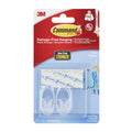 3M Command 17092CLR Clear Hook, Small, 2-Pack MegaBDM