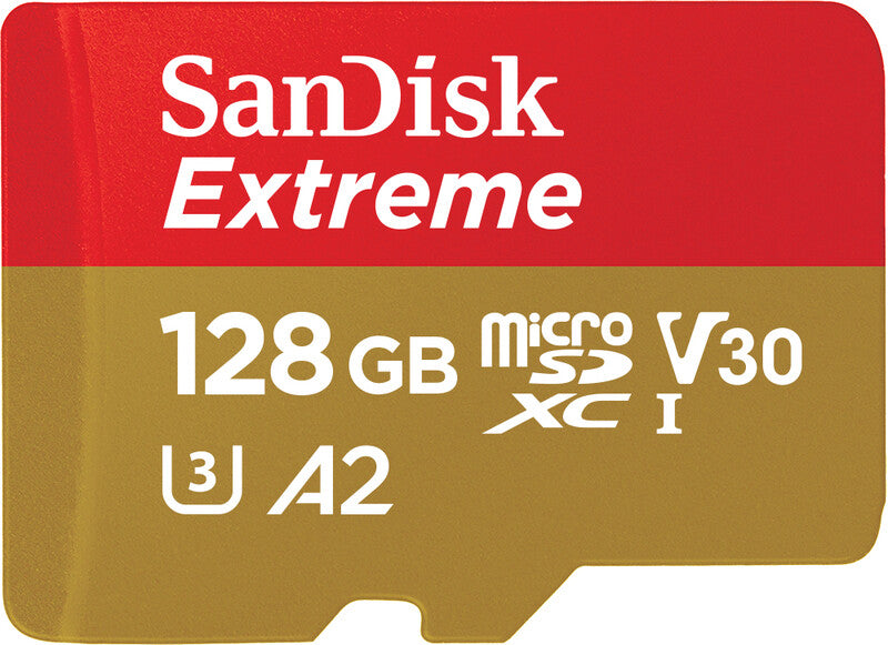 SANDISK Extreme microSDXC 128GB + SD Adapter MegaBDM