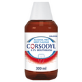 Corsodyl Medicated Antibacterial Mouthwash Alcohol Free 300ml MegaBDM