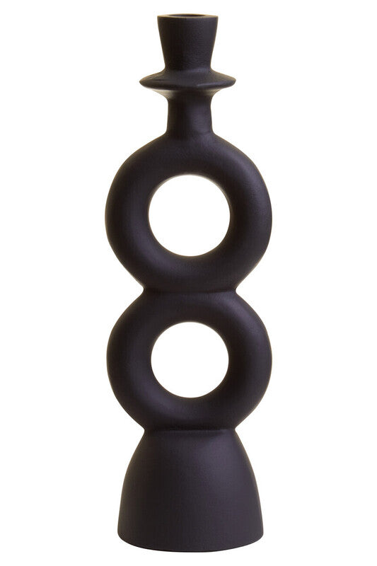 Fifty Five South Candle Holder Hapax Black Large MegaBDM