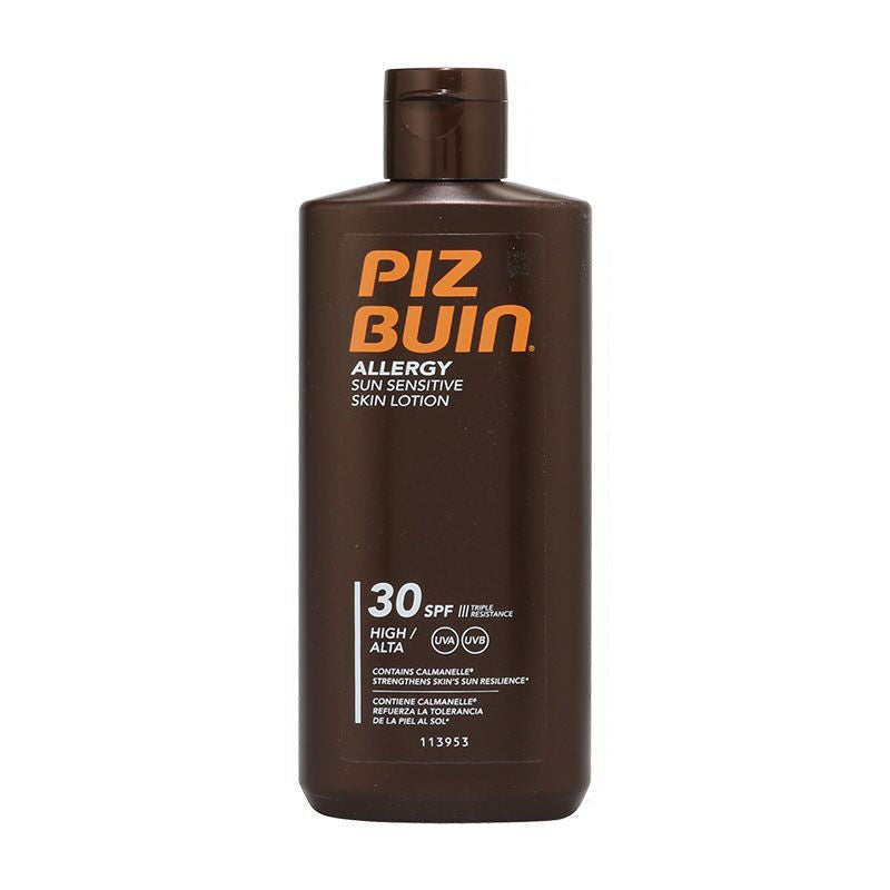 Piz Buin Allergy Sensitive Skin Sun Cream SPF30 Moisturiser 200ml MegaBDM