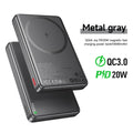 HOCO Q26A Joy 10000mah Magnetic Power Bank - Metal Grey MegaBDM