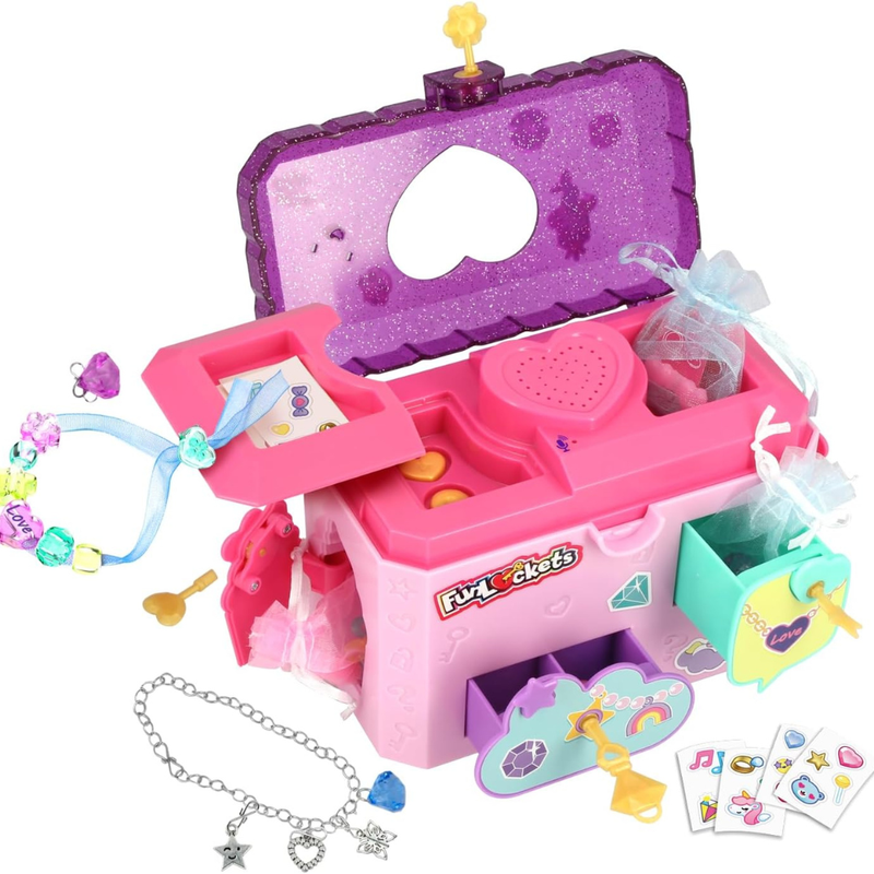 Funlockets Secret Jewellery Box with Voice Recorder MegaBDM
