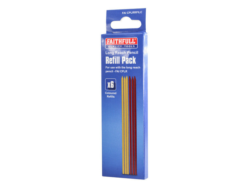 Faithful Pencil Marking Refill 6 Pack MegaBDM