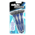 Gillette Mach3 Men's Disposable Razors – 3 Pack MegaBDM