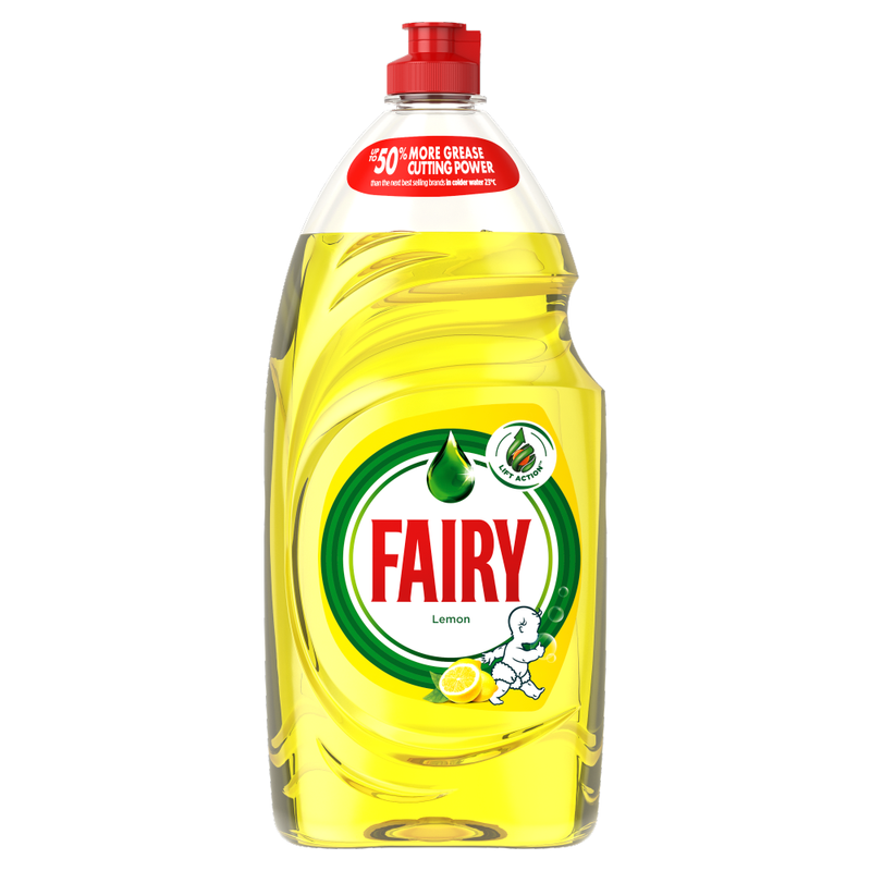 Fairy Washing Up Liquid, Lemon, 1015ml MegaBDM
