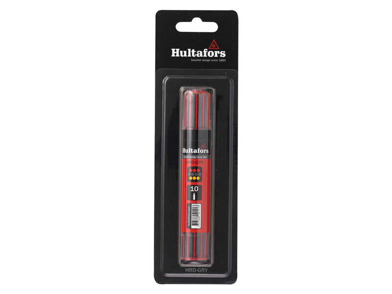 Hultafors Dry Marker Refill Graphite/Red/Yellow 10 Pack MegaBDM