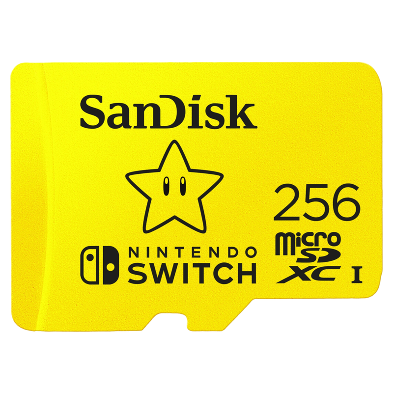 SanDisk microSDXC Card for Nintendo Switch 256GB MegaBDM