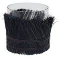 Interiors by Premier Candle Holder Kuta Black Small MegaBDM