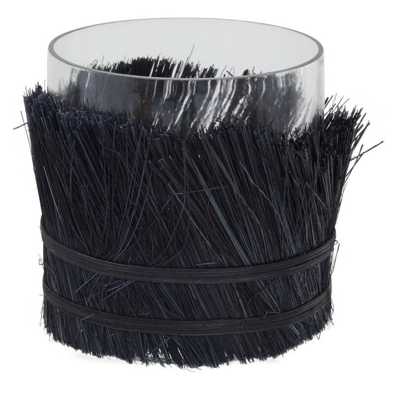 Interiors by Premier Candle Holder Kuta Black Small MegaBDM