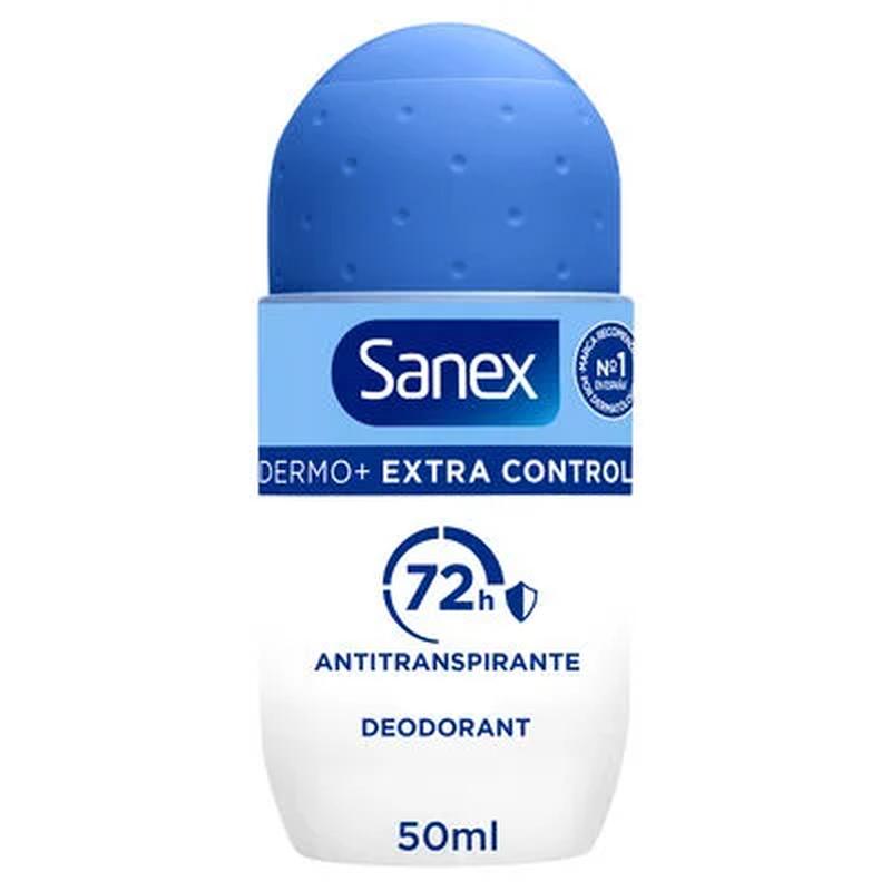 Sanex Derma Care + Extra Control 72hr Roll On Deodorant 50ml MegaBDM