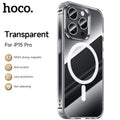 HOCO Magnetic Series Airbag Protective Phone Case - iPhone 15 Pro - Transparent MegaBDM