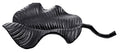 Fifty Five South Decorative Dish Prato Leaf Black MegaBDM