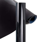 YRYM HT Heat Transfer Vinyl - 12" x 5ft(30.5x152CM) Black Premium HTV Vinyl Roll for T-Shirts,Black Iron on Transfers for DIY Heat Vinyl Design - Easy to Cut & Weed MegaBDM