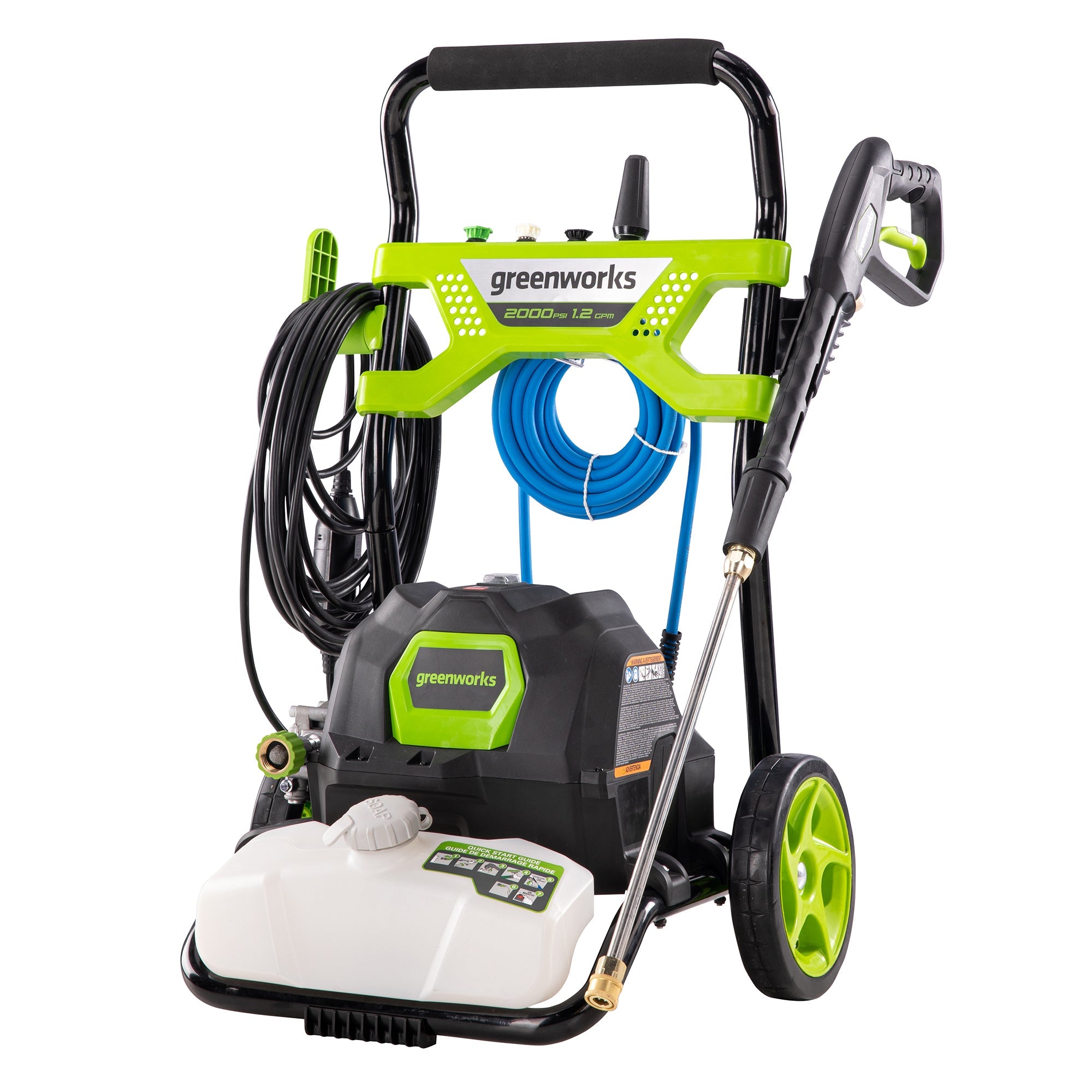 2000 PSI 1.2 GPM Cold Water Electric Pressure Washer MegaBDM