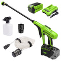 40V 600-PSI Cordless Battery Power Cleaner: 2.0Ah Battery and Charger MegaBDM