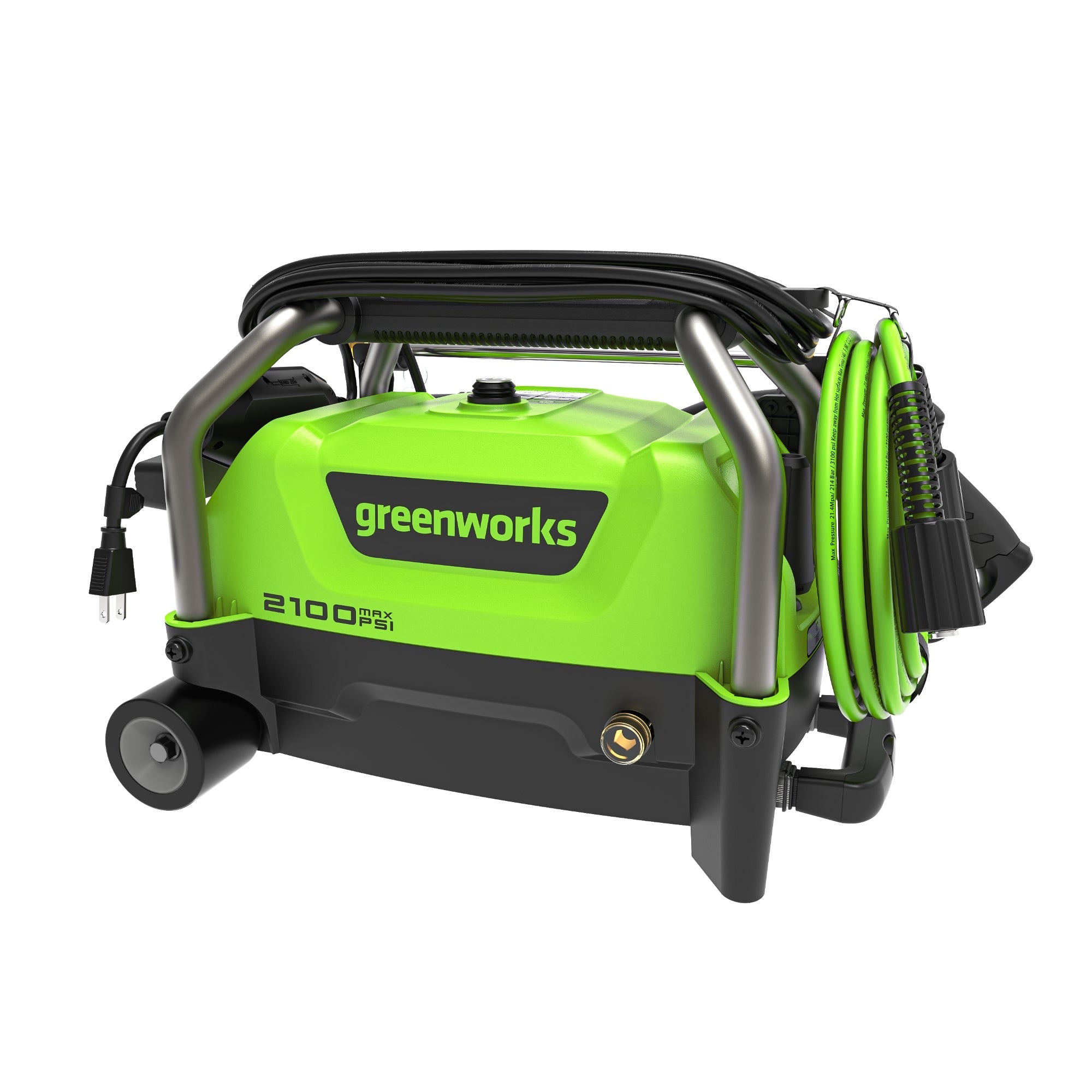 2100 PSI 1.2 GPM Portable Cold Water Electric Pressure Washer MegaBDM