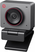OBSBOT Meet 2-4K Webcam for PC with 1/2" Sensor, AI Framing & Autofocus, Beauty Mode, Lightweight, Gesture Control, HDR, Dual Microphone, 60 FPS, Web Cam for Streaming, Meeting, Gaming. (Space Grey) MegaBDM