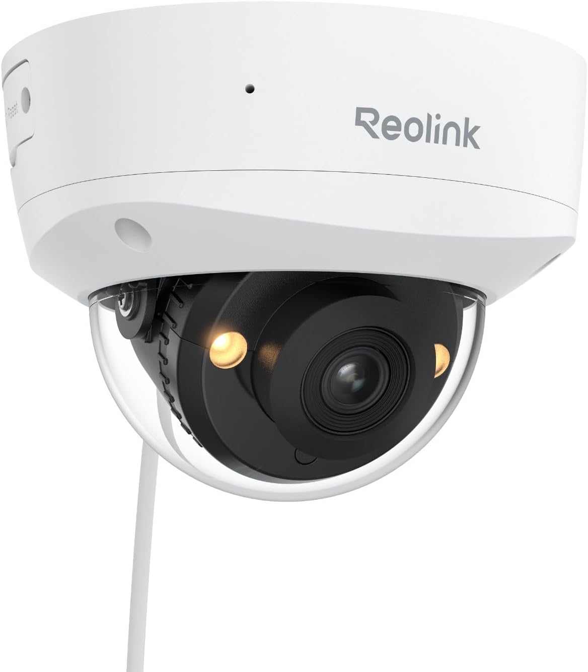 Reolink RLC-840A, 4K UHD PoE Security Camera, Featuring IK10 Vandalproof, Color Night Vision, Smart Person/Vehicle/Animal Detection, Two-Way Audio, Equipped with a Swivel Bracket Inside MegaBDM