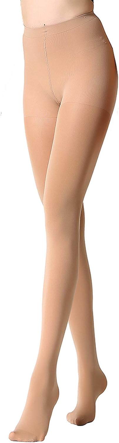 MANZI Women's 1-6 Pairs Classic Opaque Control-Top Tights with Comfort Stretch 70 Denier MegaBDM