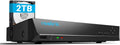 Reolink 4K PoE NVR 8 Channel CCTV Camera System Network Video Recorder with 2TB Hard Drive Supports 12MP/8MP/5MP/4MP/1080P HD PoE IP Camera 24/7 Surveillance Recording, RLN8-410 MegaBDM