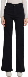 GOELIA Tencel Blend Adjustable Waist Women Wide Leg Jeans MegaBDM