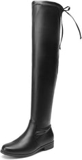 DREAM PAIRS Women's Thigh High Boots Low Block Heel Casual Fashion Over the Knee Boots Long Tall Fall Boots MegaBDM