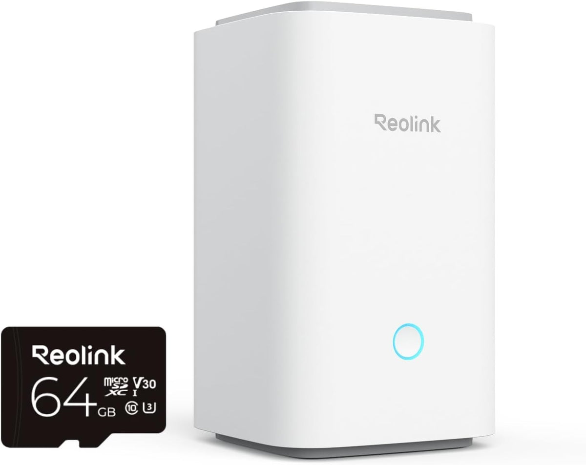 Reolink Home Hub All-in-one Centre, Works Security Cameras, No Monthly Fee, Alarm System, Live View & Playback Up to 4K, Expandable Local Storage, Wi-Fi 6 Tech, Encryption Algorithm MegaBDM