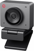 OBSBOT Meet SE 1080P 100FPS Webcam for PC, AI Framing Streaming Camera with 1/2.8" Sensor, Beauty Mode, Gesture Control, Staggered HDR, Web Camera for Desktop Computer, Laptop, Meeting. (Space Grey) MegaBDM