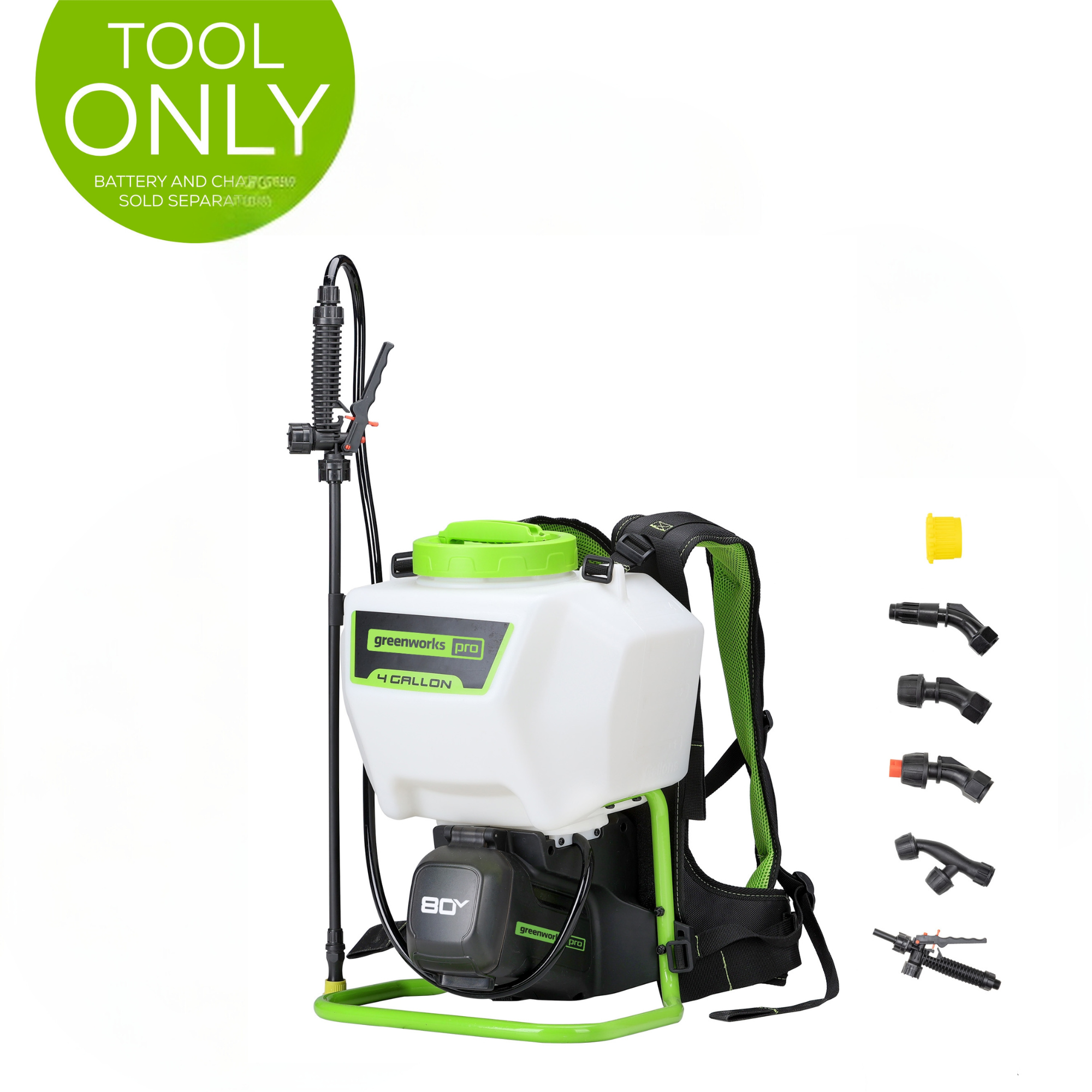 80V Cordless Battery Backpack Sprayer (Tool Only) MegaBDM