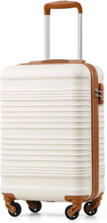 COOLIFE 55×35×20 Cabin Suitcase, Ryanair Cabin Bag with ABS Hard Shell, Lightweight Carry On Suitcase Included TSA Lock & 4 Spinner Wheels,Suitable for Ryanair, Easyjet, Paid Hand Luggage Carry-Ons MegaBDM