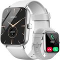 Smart Watches for Women(Answer/Make Call), Alexa Built-in 1.8" HD Ladies Smartwatch with Heart Rate/SpO2/Sleep Monitor, 110+Sports, IP68 Step Counter Fitness Tracker for iPhone/Samsung/Android MegaBDM