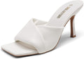 DREAM PAIRS Women’s High Stilettos Heels Mules Open Square Toe Slip On Comfort Sexy Dress Pumps Sandals Evening Party Prom Dance Shoes MegaBDM