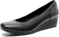 DREAM PAIRS Women's Wedge Shoes Square Close Block Heels Toe Dress Comfortable Wedding Office Pumps MegaBDM