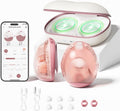 Momcozy Air 1 Ultra-Slim Breast Pump, Hands-Free Wearable Pump with Wireless Charging Case & App Control with Auto Mode & Full-Milk Alert, Industry-First Transparent Top for Easy Nipple Alignment MegaBDM
