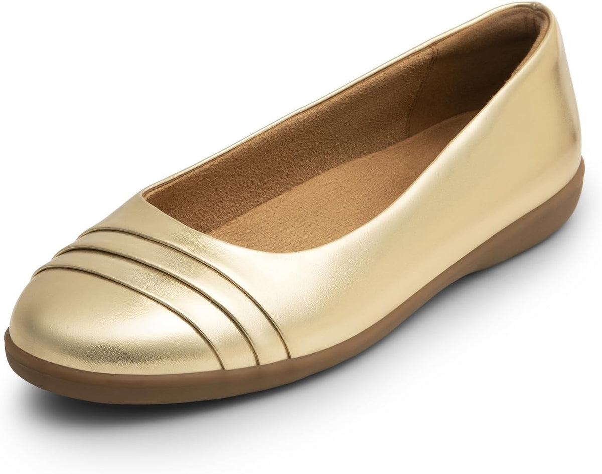 DREAM PAIRS Womens Comfortable Ballet Flats, Business Office Dress Shoes, Dressy Round Toe Slip On Work Flats MegaBDM
