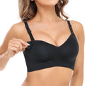 momcozy Nursing Bras for Breastfeeding, YN21 Seamless Ultra Comfort Maternity Bra, Natural Shape, Pregnancy Sleep Bralette MegaBDM