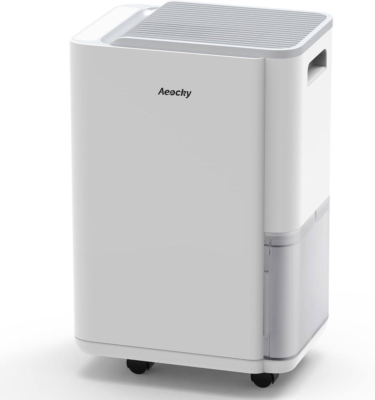 AEOCKY 25L/d Dehumidifier for Home, Applicable to 200m³ (50m²), Smart Compressor Dehumidifier with Drain Hose, for Drying Clothes, Bedroom, Bathroom, Basement MegaBDM