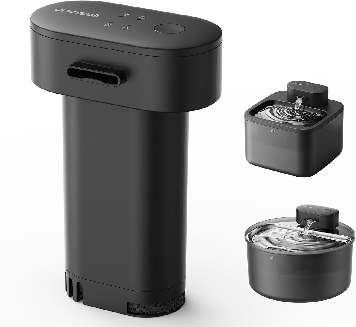 oneisall Battery Module and Control Panel for PW13 2.2LCordless Cat Water Fountain (for Model PW13) MegaBDM